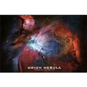 Orion Nebula Brilliant Space Poster   36x24