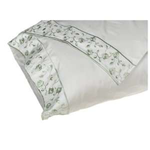  300 Thread Count Embellished Edge 100% Cotton King Sheet 