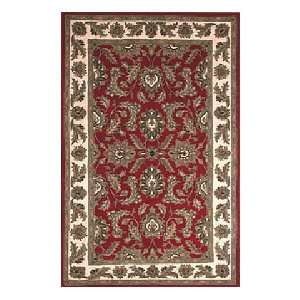  Jewel Red Rug, 6ft Round