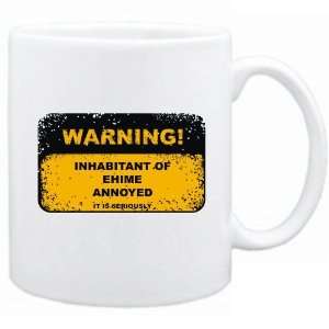  New  Warning  Inhabitant Of Ehime Annoyed  Japan Mug 