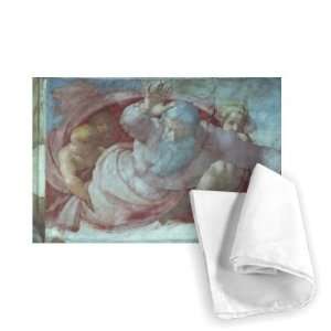 Sistine Chapel God Dividing the Waters and   Tea Towel 100% Cotton 