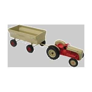  Ertl Ford 8n Diecast Tractor and Wagon 116 Scale Farm Toy 
