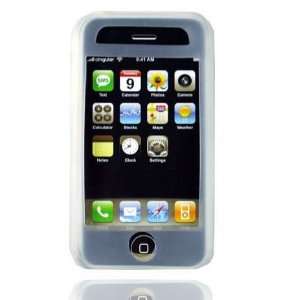  Premium Apple iPhone 3G Silicone Skin Case (Clear) Cell 