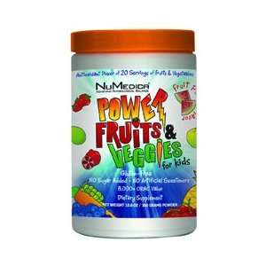  Numedica, Power Fruits & Veggies for Kids Fruit Punch 10.6 