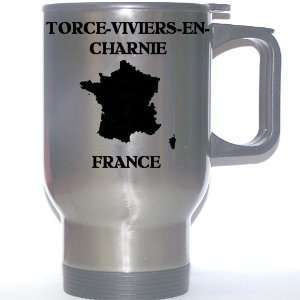  France   TORCE VIVIERS EN CHARNIE Stainless Steel Mug 