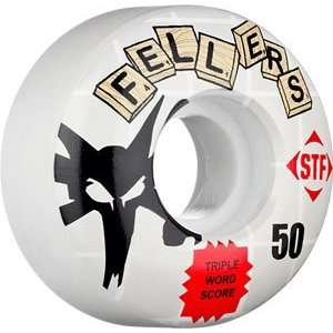 Bones Fellers STF Scrabble 50mm Skateboard Wheels (Set Of 4)  