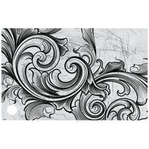   White Flourish Vinyl Skin for HP ENVY 17 Ultrabook (2012) Electronics