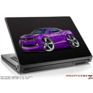  Large Laptop Skin   2010 Camaro RS Purple by WraptorSkinz 