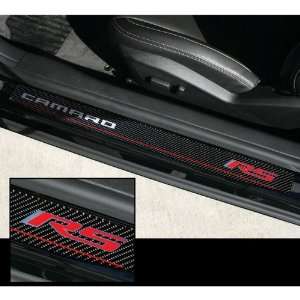  2010 2012 Camaro Door Sill Plates   Camaro RS  Carbon 