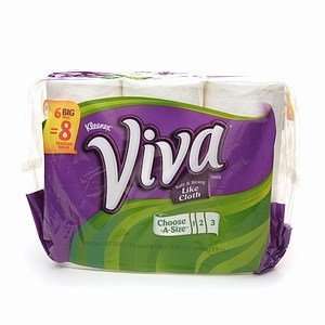  Viva Paper Towels, Choose a Size, Big Roll 6 ct (Quantity 