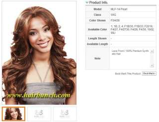 Bobbi Boss Premium Synthetic Lace Front Wig MLF 14 Pearl  