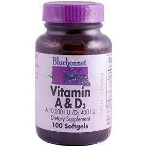  Vitamin A&D 10,000IU/400IU   100   Softgel Health 