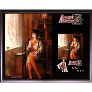 Dynasty Warriors 5 6   Da Qiao   Collectible Plaque Series w/ Card