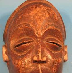 Fine Antique African Hand Carved Wood Mask c.1880 1900  