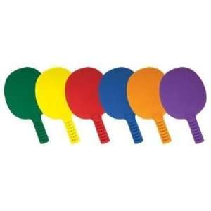   Tennis Paddles Pick A Paddle, Set Of 6 (1 Ea. Color) Sports