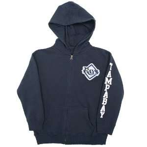   Rays Youth Zip Hood By Soft As A Grape Extra Large