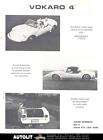 1983 vokaro 4 vw kit car brochure 