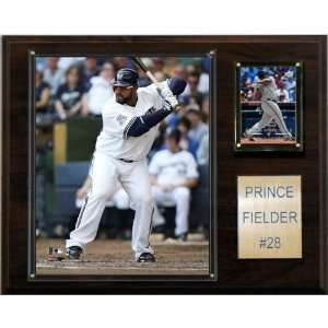  MLB Prince Fielder Milwaukee Brewers Player Plaque