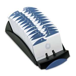  Rolodex  VIP Open Tray Card File with 24 A Z Guides Holds 