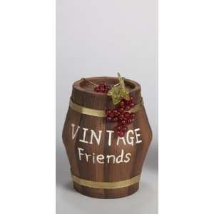 25 Tuscan Winery Vintage Friends Vintners Wine Barrel Christmas 