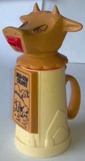   Plastic Moo Cow Creamer Whirley Industries USA Circa 1960 Kitchen Ware