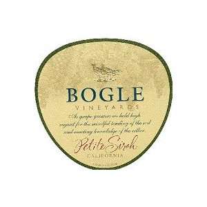  Bogle Vineyards Petite Sirah 2008 750ML Grocery & Gourmet 