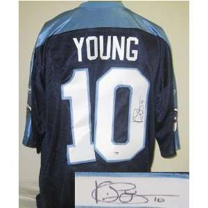  Vince Young Signed Uniform   Authentic
