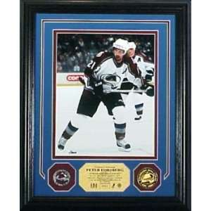  Peter Forsberg Pin Collection Photo Mint Sports 