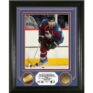  Peter Forsberg 24KT Gold Coin Photomint