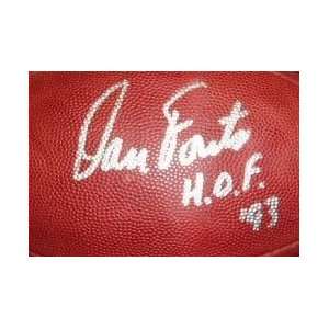 Dan Fouts Autographed Wilson NFL Football with HOF 93 