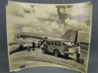 Vintage B&W Surreal Photo Silver Fleet Eastern Airlines  