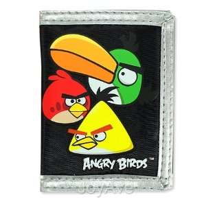 Angry Birds Trifold Wallet  Red Yellow and Green Bird  Rovio (JoyAve)