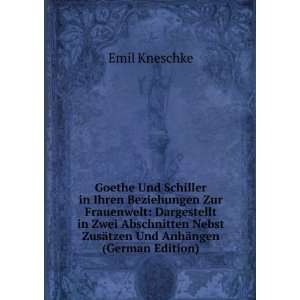   ZusÃ¤tzen Und AnhÃ¤ngen (German Edition) Emil Kneschke Books