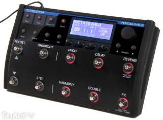 TC Helicon VoiceLive 2 (Vocal Harmony, Reverb & Pitch Correction 