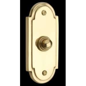 Door Bells Brass Brass, Colonial Doorbell Push Button Plate Brass P/L