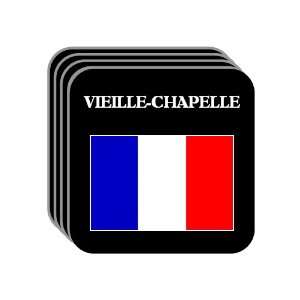 France   VIEILLE CHAPELLE Set of 4 Mini Mousepad Coasters