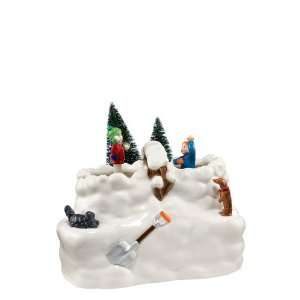  D56 2011, Village Accessories, ANIMATED SNOWBALL FIGHT 