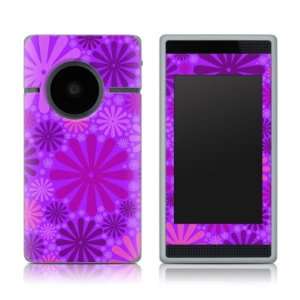  Purple Punch Design Protective Skin Decal Sticker for Flip 