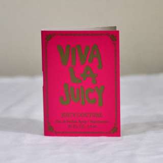 New Juicy Couture Viva la Juicy EDP Spray Vial Sample for Women .05 oz 