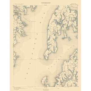  USGS TOPO MAP ANNAPOLIS QUAD MARYLAND (MD) 1892
