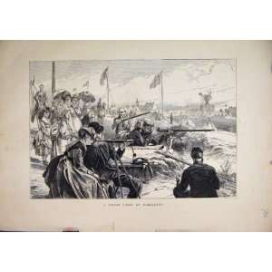    Firing Point Wimbledon 1870 War Rifle Women Parasol