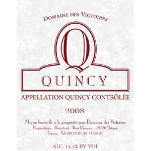  2008 Domaine Des Victoires Quincy 750ml Grocery & Gourmet 