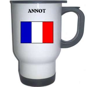  France   ANNOT White Stainless Steel Mug Everything 