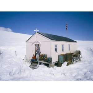 Antarctic Survey Summer Only Base Damoy, on Wiencke Island, Antarctic 