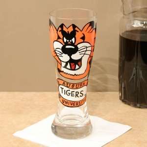 Auburn Tigers Ncaa Pair Of Hand Painted 22Oz. Pilsner Glass (Set Of 2 