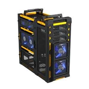 Antec Case Lanboy Air Yellow Gamer ATX Mid Tower 3/0/(6) Bays USB 3.0 