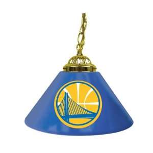 Golden State Warriors NBA Single Shade Bar Lamp   14 inch   Game Room 
