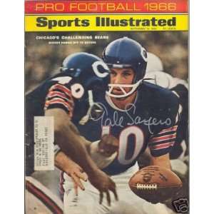  Gale Sayers Bears Rb Signed Si Sports Illustrated Sports 
