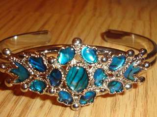 Maui Style Opal Shell Bangle Bracelet #5  