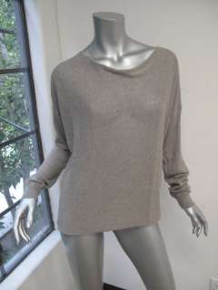 Vince Gray Long Sleeve Pull Over Thin Soft Sweater S  
